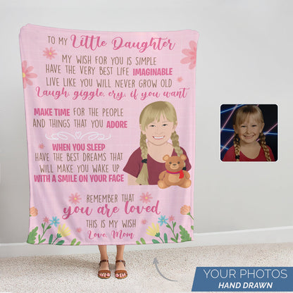 Blanket | Daughter | Mom | Personalized To My Daughter Blanket From Mom