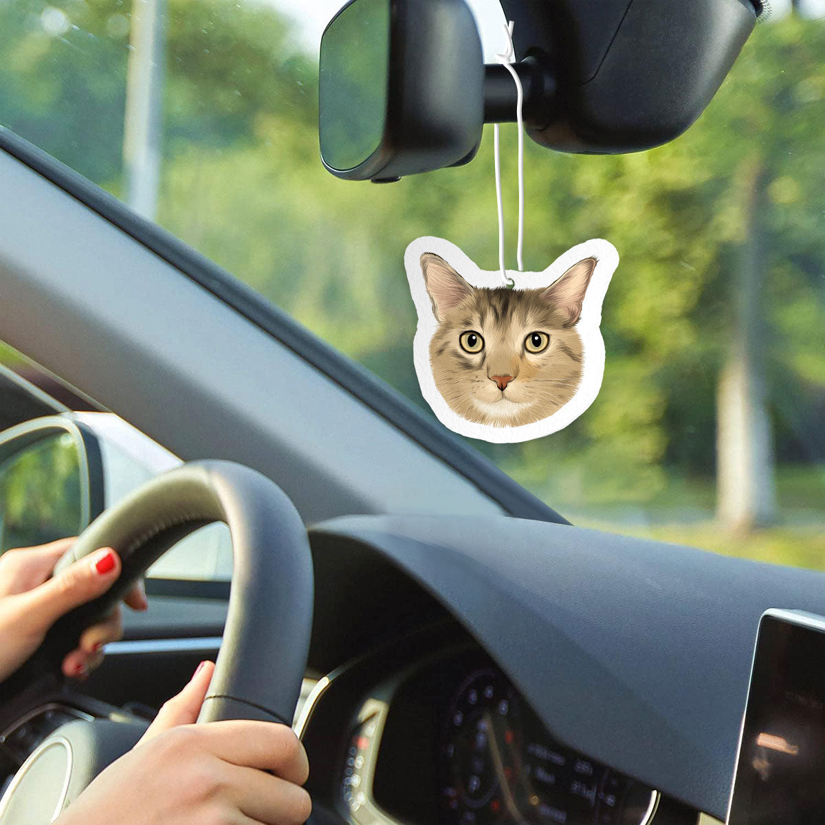 Air Freshener | Cat | Personalized Cat Portrait Air Freshener