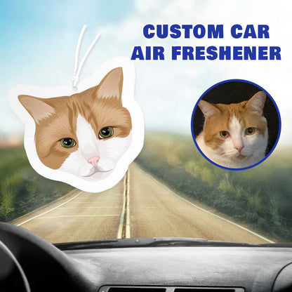 Air Freshener | Cat | Personalized Cat Portrait Air Freshener