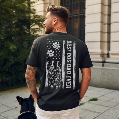 T-Shirt | Dad | Dog | Personalized Best Dog Dad Shirt