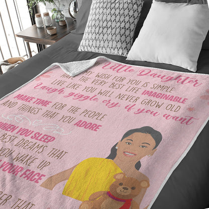 Blanket | Daughter | Mom | Personalized To My Daughter Blanket From Mom