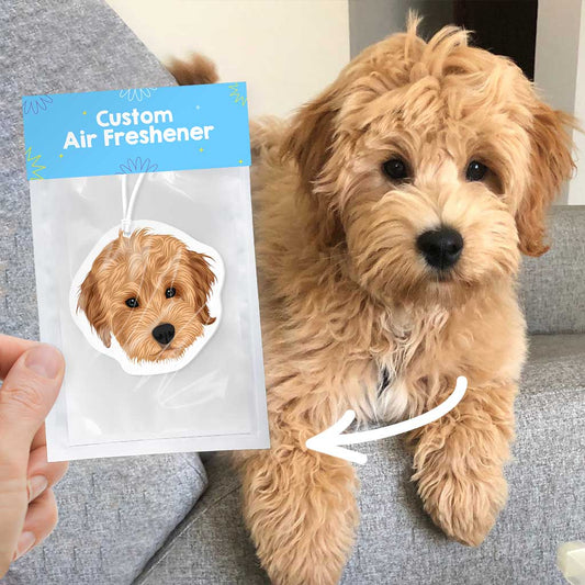 Air Freshener | Dog | Personalized Dog Face Air Freshener